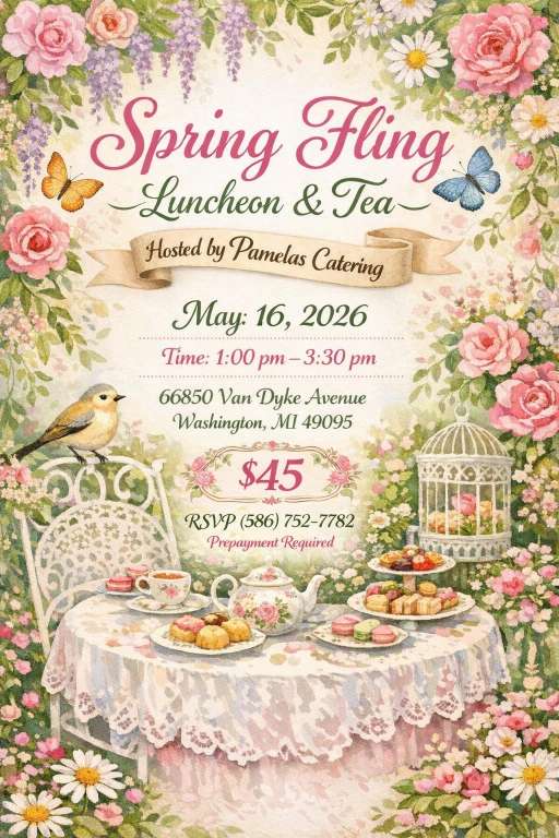 Spring Fling Tea
