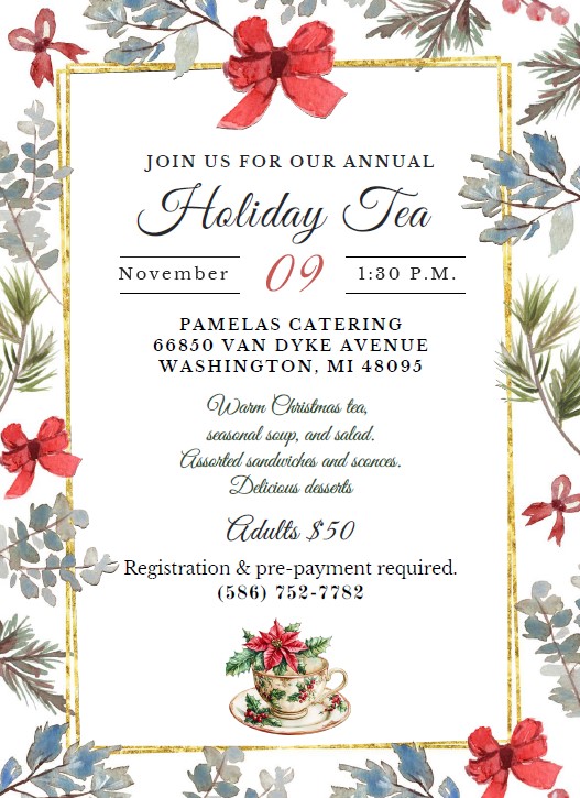 Holiday Tea